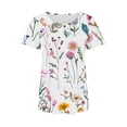 thumbnail image 6 of Summer Tops for Women 2025 Trendy Plus Petite Work Blouses for Women Office Professional Womens T Shirts Casual V Neck, 6 of 6