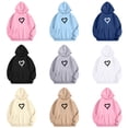 thumbnail image 2 of Zecgelong Boys Hoodies & Sweatshirts For Kids Cozy Pullover With Heart Print Long Sleeve Pocket Hoodie For Casual Wear And Everyday Style Gray,Size 4-5 Years, 2 of 4