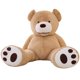 thumbnail image 2 of Oso de peluche gigante americano para niños, piel de oso gigante, suave, muñeca grande, abrigo sin relleno, regalo de cumpleaños del Día de San Valentín para niñasPurple skin100cm Fivean unisex, 2 of 2