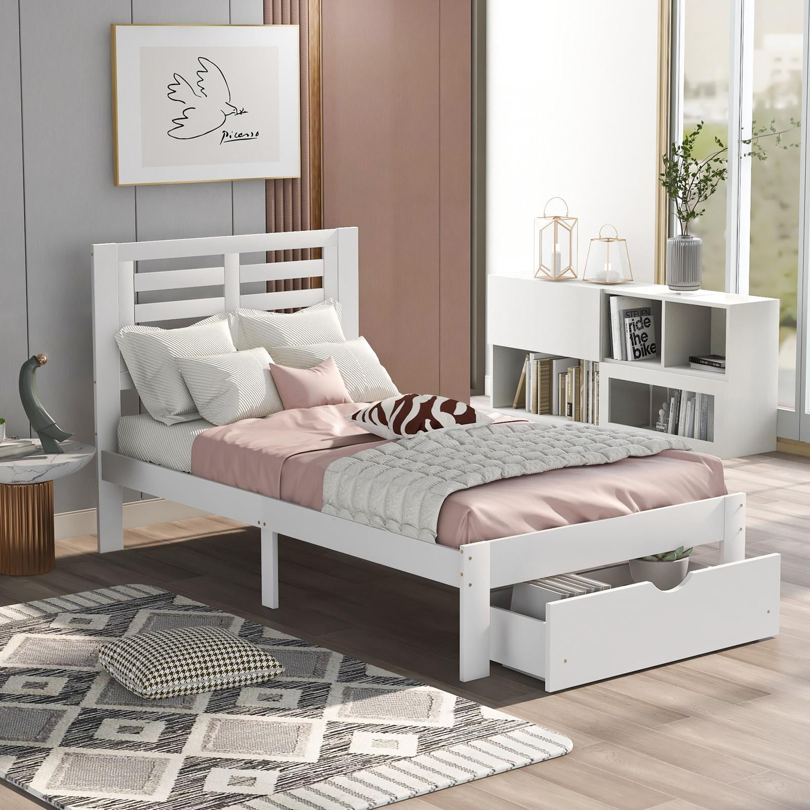 Twin Bed With Under Storage An, Bed With Storage Name
