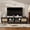 Black, variant on Rattan TV Stand for TVs up to 85, Modern Farmhouse Media Console with Solid Wood Legs, Large Entertainment Center for Living Room, Home Theatre, Black