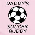 thumbnail image 2 of CafePress - Daddys Soccer Buddy Body Suit - Baby Light Bodysuit, Size Newborn - 24 Months, 2 of 4