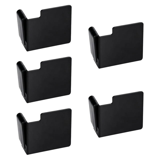 Bunblic 5Pcs Card Box Divider Organizer Card Box Partition Replacement High Performance Sturdy Versatile Gifts Compatible Accessories Black