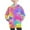 Hot Pink, variant on Odeerbi Kids Boys Girls Hoodies Tie-dye Pullover Hooded Sweatshirts Oversized Crewneck Hooded Sweatshirt Kids Fashion Long Sleeve Pullover Tops 4-14 Years Green