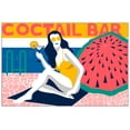 thumbnail image 2 of Cocktail Bar Floater Framed Painting Print on Canvas, 2 of 6