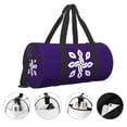 thumbnail image 5 of ZICANCN Purple Fashion Icon Travel Duffle Bag, Sports Tote Gym Bag Weekenders Bags for Women Men, 5 of 8