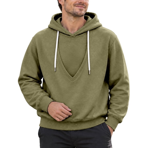 CONROSES Pet Pouch Hoodie for Men Kangaroo Pocket Puppy Cat Dog Hoodie Cozy Long Sleeve Warm Pet Carrier Hooded Sweatshirts