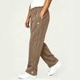 thumbnail image 3 of Chiccall Boys Girls Baggy Sweatpants Elastic Waist Wide Leg Lounge Sweat Pants Casual Versatile Joggers Track Pants with Zippers and Pockets, 3 of 7
