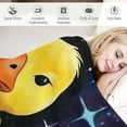 thumbnail image 3 of JEUXUS Duck Blanket Cute Duck Plush Throw Blanket Super Soft Cozy Warm Duck Bedding Blanket Gifts for Kids Girls Boys Women, 3 of 6
