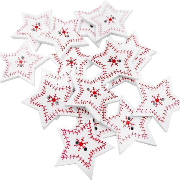 Botones de Navidad,Botón de nieve,adornos,Fabricación de tarjetas de ,Botones para álbumes de recortes,Botones de 2 agujeros,Botones de madera,Botones de perfecl Botones de Navidad
