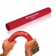 THERABAND FlexBar Resistance Bar, Light, Red Flex Therapy Bar for Physical Therapy, Wrist & Forearm Exercise Equipment, Non Slip Grip, Compact Design