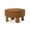 Refined Brown, variant on Maven Lane Celia Contemporary Upholstered Ottoman with Refined Brown Wood Finish