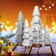 thumbnail image 4 of 4 piezas de árboles de Navidad de escritorio, árbol de pino con nieve, fiesta navideña, decoración de mesa para el hogar, decoración de árboles de Navidad, recuerdos de fiesta de Navidad, 4 of 8