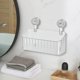 thumbnail image 1 of Cesta de ducha Macarena ventosa fuerte organizador de baño impermeable L, 1 of 8