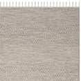 thumbnail image 4 of SAFAVIEH Montauk Karlene Geometric Striped Cotton Area Rug, Ivory/Steel Grey, 10' x 14', 4 of 7