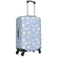 thumbnail image 2 of Cute Flowers And Dots Luggage Cover Elastic Travel Suitcase Protector Cover Washable Baggage Cover L (for 25-28 inch Luggage), 2 of 6