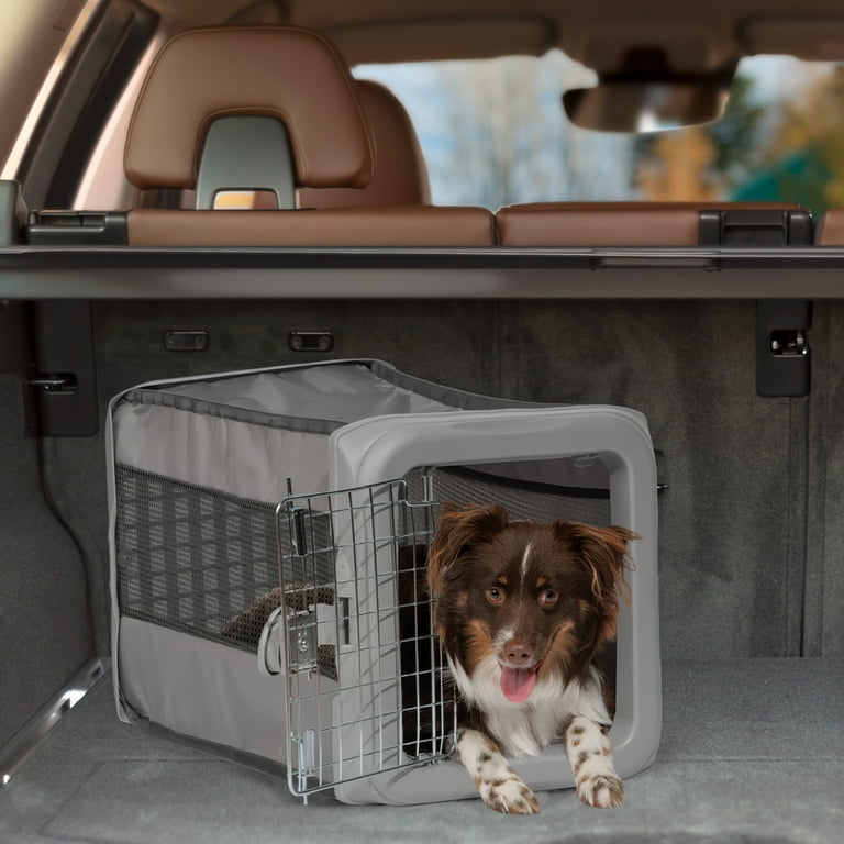 Sport Pet Designs 22.5-inch Collapsible Pop-up Dog Kennel, Gray