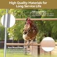thumbnail image 4 of Chicken Roosting Bars for Coop Accessories, DOMIPET Chicken Perches Activity Play with Swing Set, Wooden Chicken Ladder, Chicken Toys Easy to Assemble & Clean, 4 of 10