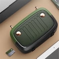 thumbnail image 4 of Latrodar The New Stereo Super Indoor Wireless Portable Mini Bluetooth Small Speaker Eco-Friendly Material Green 5.6x4 Inch Home Gadgets, 4 of 5