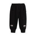 thumbnail image 2 of Spazoro Kids Girls Sweatpants, Cotton Solid Color Warm Fall Winter Casual Pants for Toddler Girls Black Size 4-5T, 2 of 3