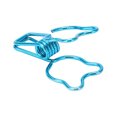 thumbnail image 4 of 100pcs Small Binder Clips Multipurpose Innovative Little Bear Shape Strong Clamping Force Paper Clamp for Home Office Blue, 4 of 14