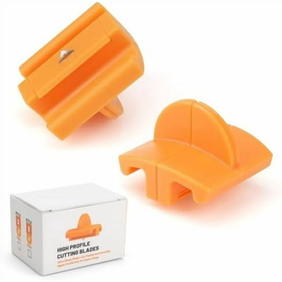 157400-1001 Paper Cutter Blades Replacemen for Fiskars Paper Trimmer TripleTrack High Profile Blades, Portable Paper Cutter Style I Blade 1968701005 for Cutting and Scoring- 2 Pack$$Office