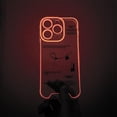 thumbnail image 7 of Luminous Night Light Sports Shoes Brand Phone Case for iPhone 14 13 12 11 Pro Max Plus Phone Cover ins Soft TPU Cover-Blue for 11, 7 of 7