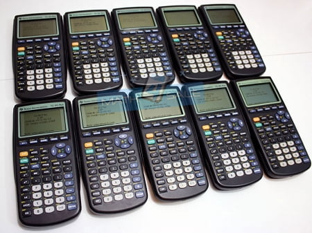 Restored Lot Of 10X Texas Instruments TI-83 Plus Graphic Calculator (Refurbished)