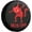 Red Devil, variant on Back Off Spare Tire Cover Wheel Protector for Truck SUV Trailer Camping Rv Tire Covers
