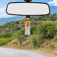 thumbnail image 5 of Ambientador de aire para coche, botella vacía de aceite esencial de aromaterapia, difusor colgante con madera, 5 of 5