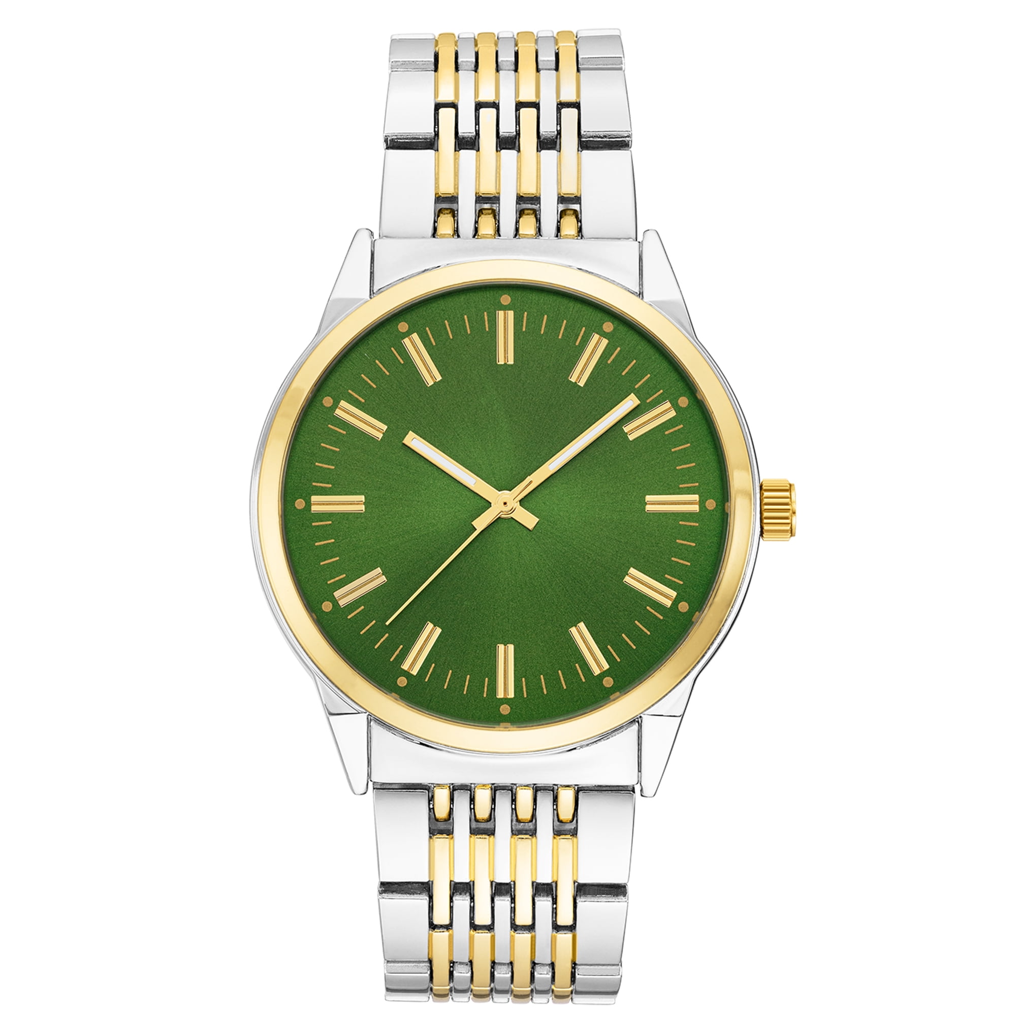 George Men's Casual Green Metal Watch