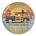 thumbnail image 5 of American Art Decor Surf Club Round MDF Wall Plaque - 20" x 20" x 0.35", 5 of 6