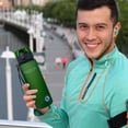 thumbnail image 4 of 1PCS Water Bottle 560ml Portable Sports Hydration Bottle Fitness Water Bottle Large Capacity Lightweight Water Bottle With Comfortable Strap For Cycling Outdoor Sports, 4 of 7