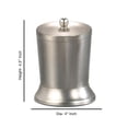 thumbnail image 6 of nu steel Rosemont Collection Q-tip Holder Bathroom Vanity Metal Storage Organiser Canister RM1H, 6 of 6