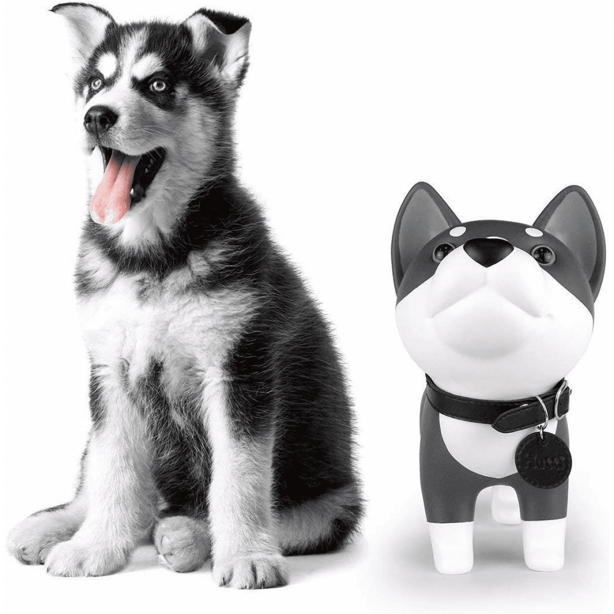 Cute Dog Bank Husky Coin Bank Kids Toy Bank Doggy Puppy Piggy Bank for Girls Boys Walmart