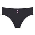 thumbnail image 1 of Bikini Fruit Of The Loom para Mujer, Negro Liso Talla G, 1 of 1