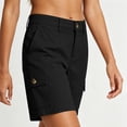 thumbnail image 5 of Yievot Cargo Shorts for Women 7 Inch Inseam Button High Waist Multi Pocket Casual Summer Outdoor Hiking Shorts, 5 of 9