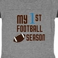 thumbnail image 3 of Inktastic My First Football Season Boys or Girls Baby Bodysuit, 3 of 4