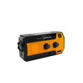 thumbnail image 1 of FM Radio Weather Receiver 4000mAh Multifunctional Solar Hand Crank Radio USB Charging Emergency Radio LED Flashlight Power Ban ,Handy Bright, 1 of 5