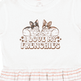 thumbnail image 4 of Inktastic I Love My Frenchies Girls Toddler Dress, 4 of 5