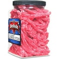 thumbnail image 5 of Sweet & Sour Strawberry Licorice Sticks by Its Delish, 2.5 LBS 40 Oz Jumbo Container Jar  Chewy Red Strawberry Lightly Sour Candy Twists  Great Gifts Party Sweets  Made in USA, Vegan, Kosher, 5 of 7