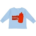 thumbnail image 3 of Inktastic Needs More Ketchup Boys or Girls Long Sleeve Toddler T-Shirt, 3 of 5