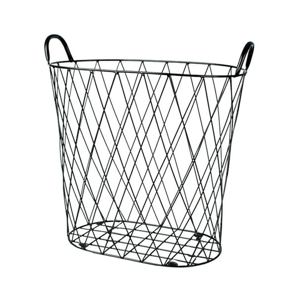 Metal laundry hamper discount
