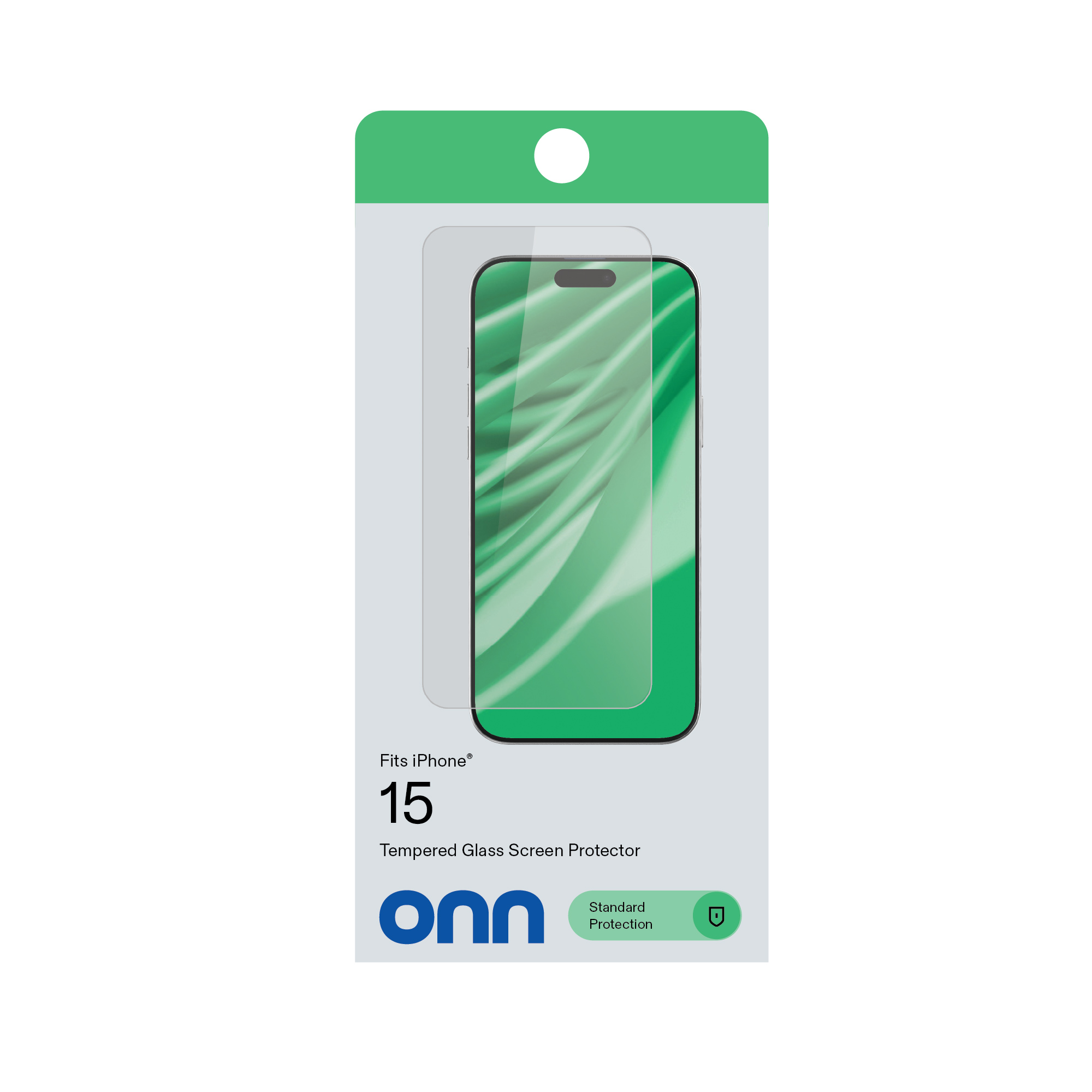 onn Glass Screen Protector for iPhone 15 photo 7