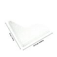 thumbnail image 2 of HINTRMENT 2Pcs Transparent Shower Splash Guard for Bath for Bathrooms, 2 of 8