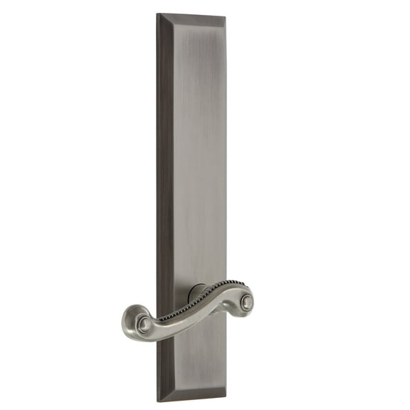 Grandeur Favnew_Tp_Sd_Na_Rh Fifth Avenue Solid Brass Tall Plate Right Handed Single Dummy