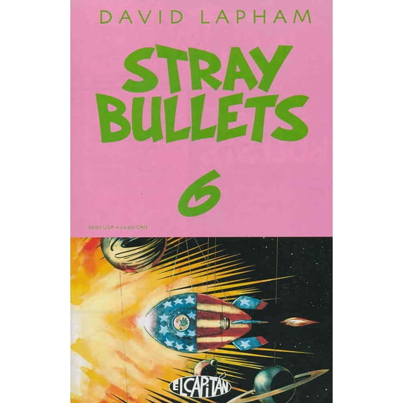 Stray Bullets #6 VF ; El Capitan Comic Book