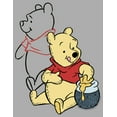 thumbnail image 2 of Boy's Winnie the Pooh Honey and Happiness  Graphic Tee Athletic Heather Large, 2 of 5
