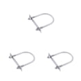 thumbnail image 1 of Scienceny Pernos en forma de U de acero inoxidable M8, pieza de repuesto, pernos en U, reparación profesional, industria de mantenimiento Type1 NO1, 1 of 6