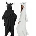 thumbnail image 4 of Black Animal Kigurumi Adults Onesies Women Men Pajamas Halloween Costumes Cosplay Cute Jumpsuit Birthday Christmas Gift Toys, 4 of 5